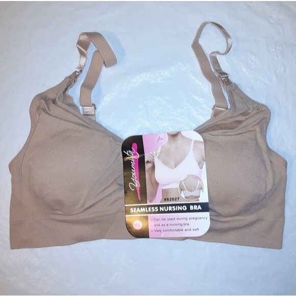Youmita Seamless Medium/Large Nursing Bra NWT - Picture 1 of 5